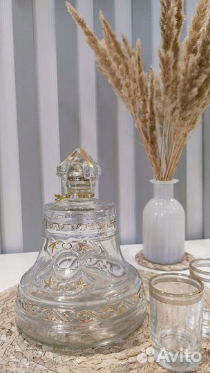 Стеклянная бутылка 1 л