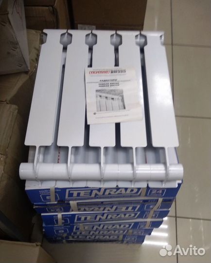 Радиатор биметаллический tenrad BM 500/80 5-секций