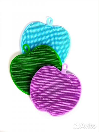 Силиконовые губки для посуды