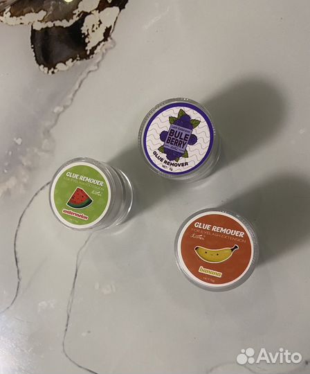 Гелевый ремувер для снятия ресниц новый