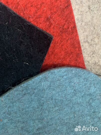 Чистошерстяной фетр войлок мохер набор 14 кусков