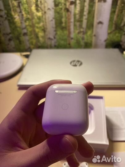 Беспроводные наушники apple airpods 2