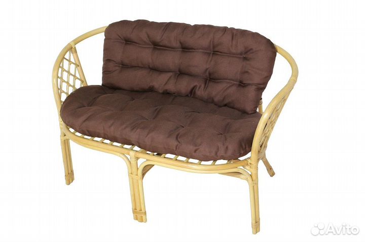 Диван двухместный Ротанг
