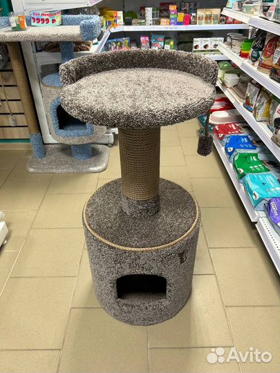 Домик - когтеточка, лежанка для котов(кошек) новый