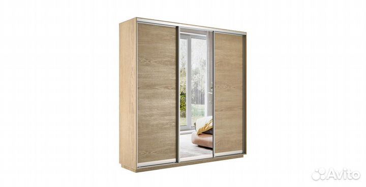 Трехдверный шкаф-купе «Экспресс Медиум»