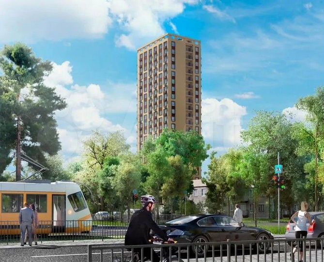 2-к. квартира, 64 м², 16/16 эт.