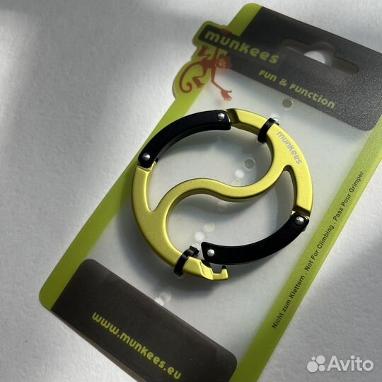 Карабин-брелок двойной munkees