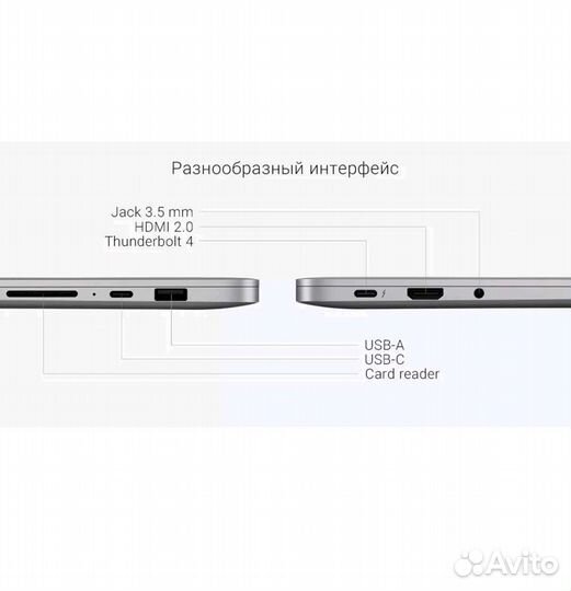 Ноутбук Xiaomi redmibook pro 15 2022 RTX 2050 4gb