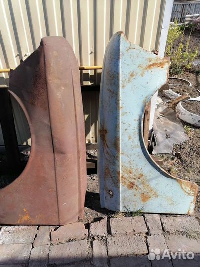 Передние крылья на Москвич 408