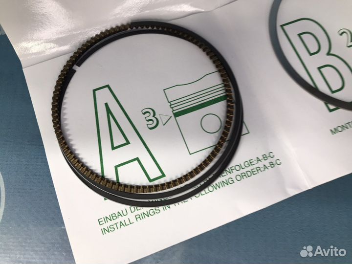 Кольца поршневые Audi A3