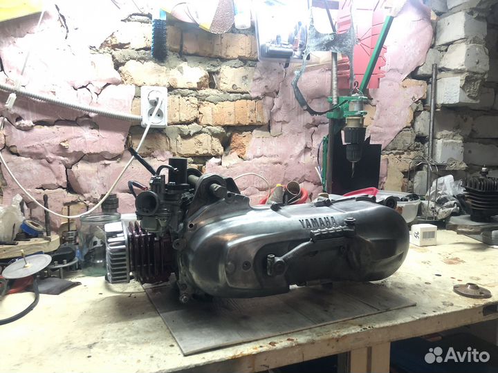 Двигатель yamaha jog 3kj