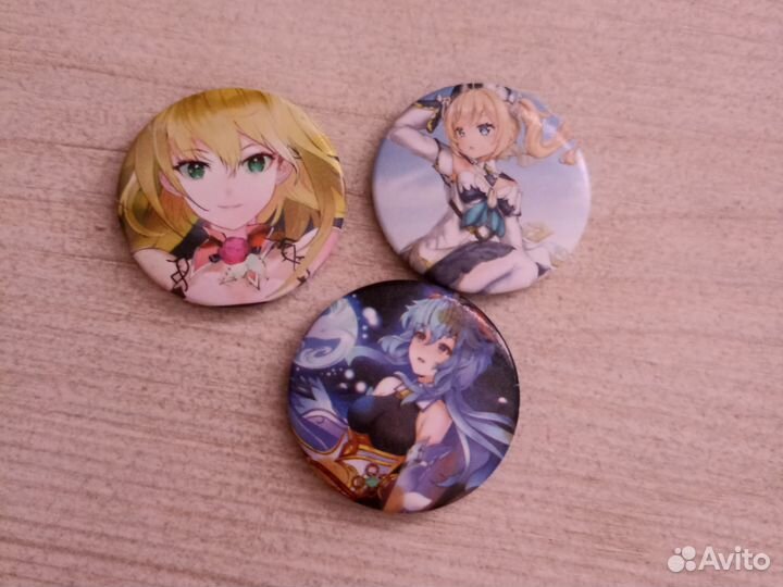 Аниме значки