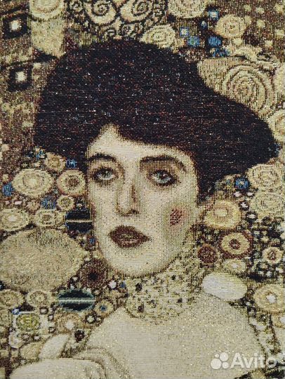 Картина Золотая Адель гобелен