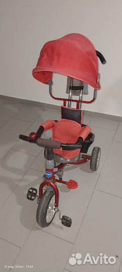 Трехколесный велосипед коляска