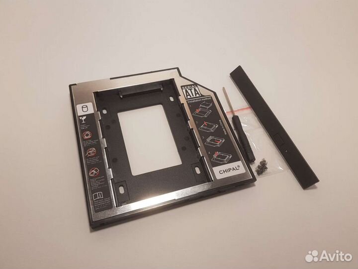 Адаптер Optibay SSD HDD SATA для ноутбука