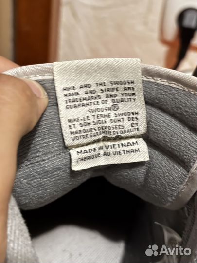 Nike dunk high vintage grey