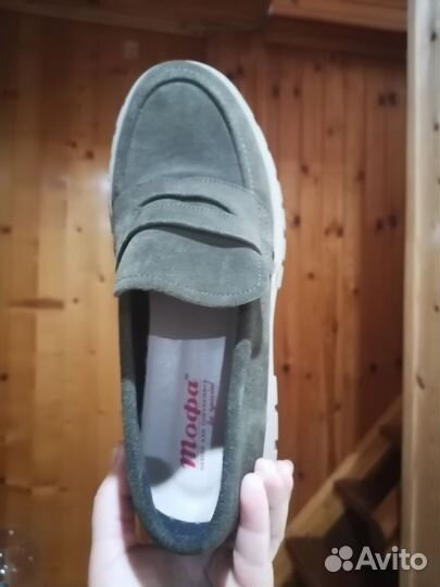 Мокасины женские 40 размер натуральная кожа