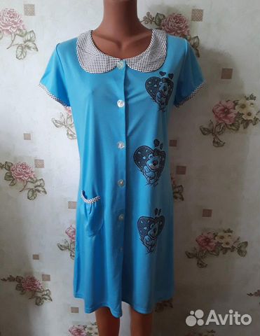 Халаты женские 3 вида новые 48-60