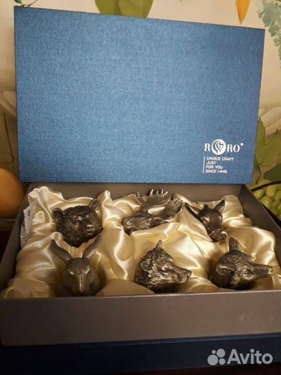 Подарочный набор рюмки перевертыши Roro