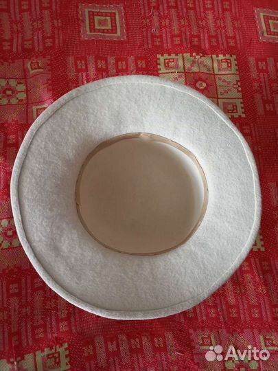 Шляпа натуральный фетр