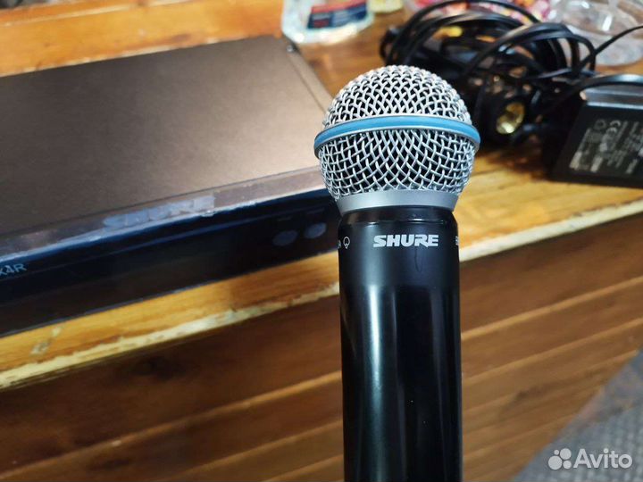 Радиомикрофон shure blx24re/B58 M17 662-686 MHz