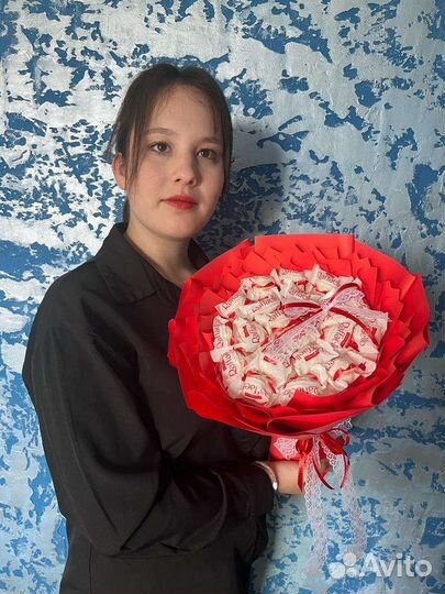 Букет из рафаэлло / Сладкий букет