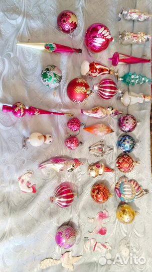 Елочные игрушки СССР