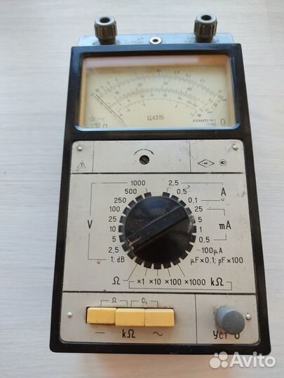 Тестер для измерения тока и напряжения