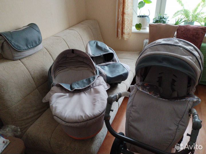 Детские коляски 3в1