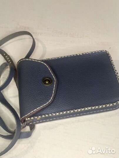 Сумка для телефона.Натуральная кожа