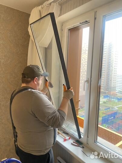 Ремонт пластиковых окон дверей Замена уплотнителя