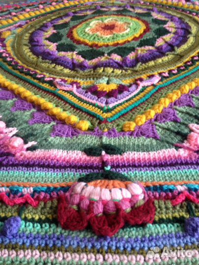 Плед ручной работы