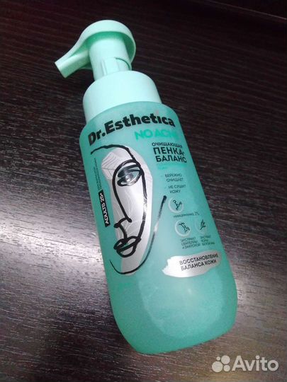 Очищающая пенка Dr. Esthetica