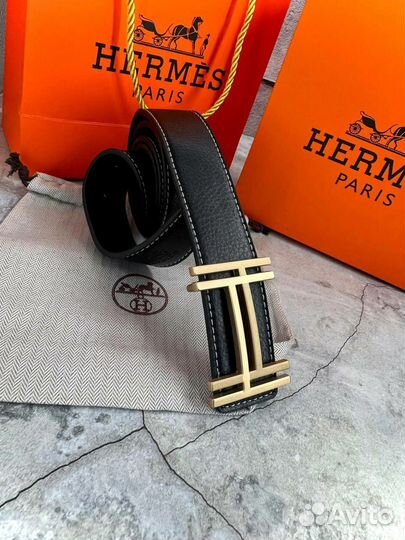 Ремень кожаный Hermes