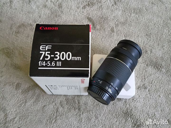 Объектив Сanon EF 75-300