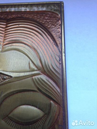 Панно настенное, чеканка Фея, СССР