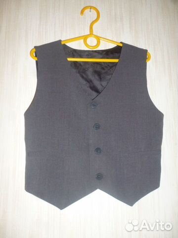 Жилет школьный на рост 128