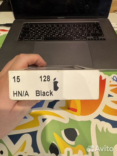 iPhone 15 128Gb black новый sim/esim MTP03HN/A