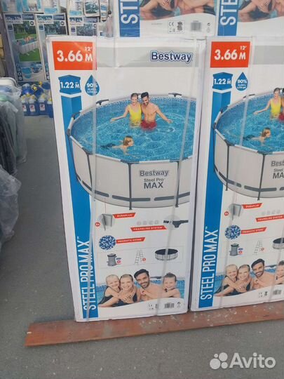 Бассейн каркасный 366 х 122