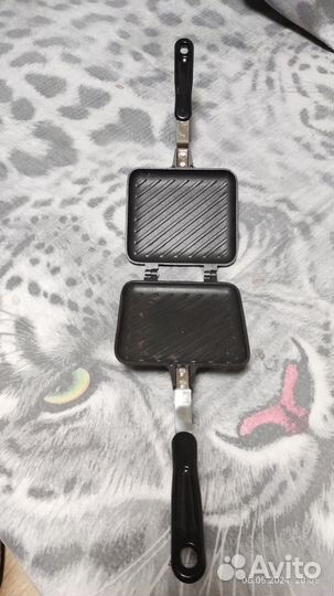 Сковорода гриль, бутербродница