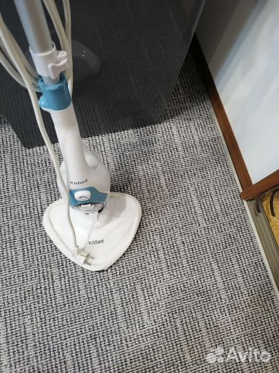 Паровая швабра kitfort KT-1004-1, голубая