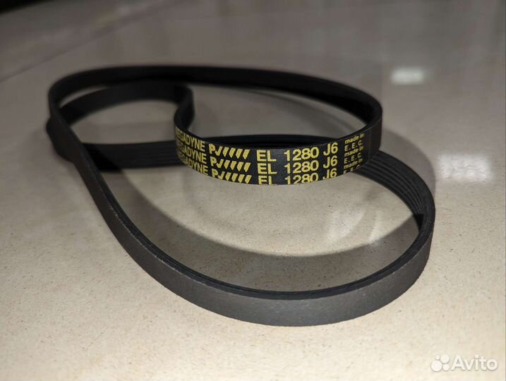 Ремень для стиральной машины megadine EL 280 J6