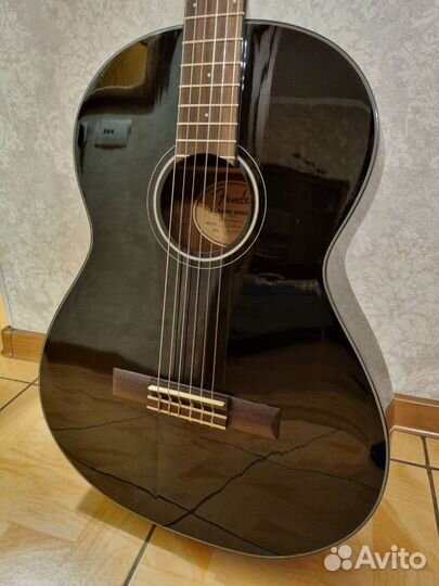 Акустическая гитара Fender CN-60S BLK с чехлом