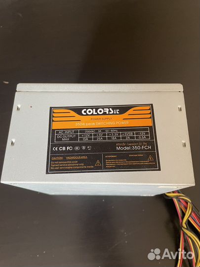 Блок питания для пк 350w