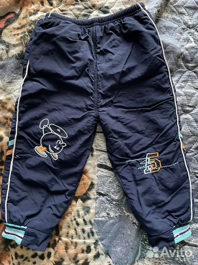 Утепленные брюки для мальчика