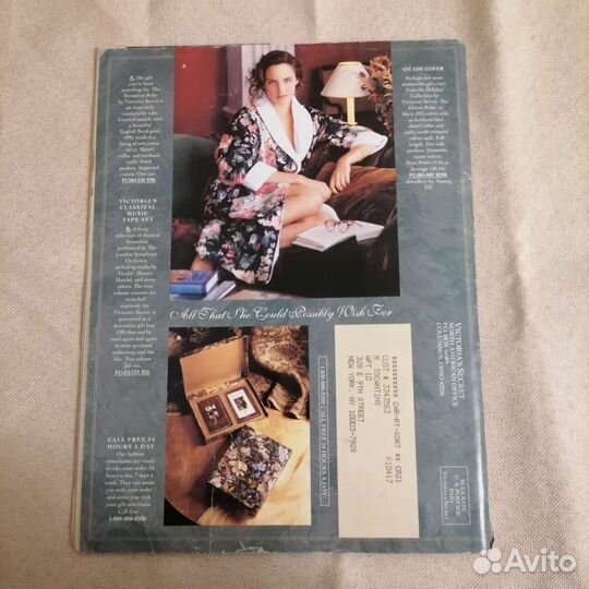 Каталог Victoria's Secret London 1989