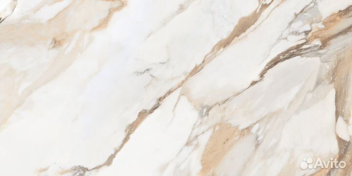 Leopard calacatta borghini gold Pol. 60x120x0,9 ке