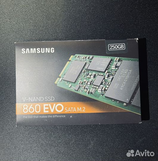 SSD samsung 860 evo m2 (250 gb )