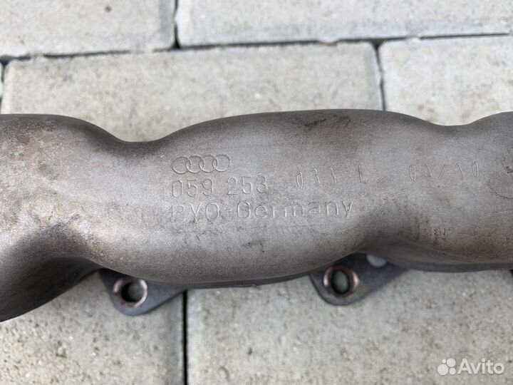 059253033L 059253034L коллектор 2.7tdi 3.0tdi
