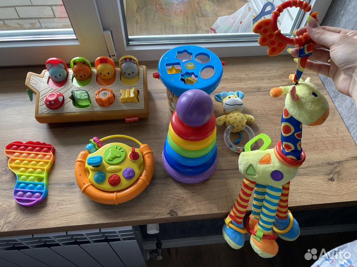 Развивающие игрушки пакетом